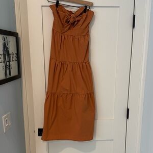 Anthropologie midi dress size XS